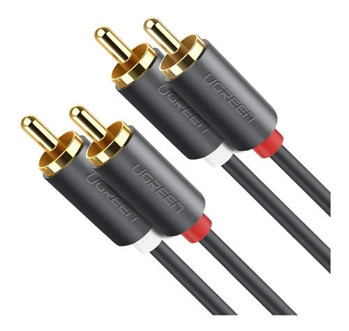 Cable De Audio Blindado Rca Macho Macho Ugreen De 1,5 M 1
