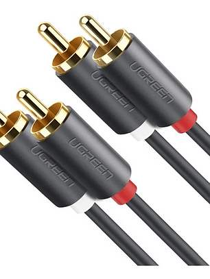 Cable De Audio Blindado Rca Macho Macho Ugreen De 1,5 M