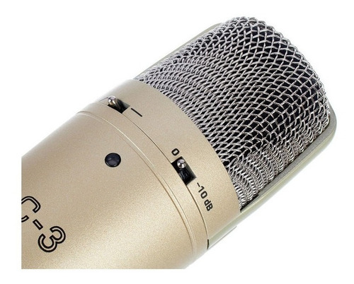 Micrófono De Condensador Multipatrón Profesional Behringer C-3 Diafragma Doble Estudio De Grabación 7