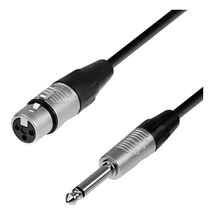 Cable De Audio Xlr Hembra A Jack Mono De 6mts Ul-mic-lj6006