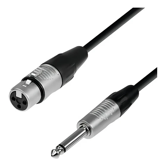 Cable De Audio Xlr Hembra A Jack Mono De 6mts Ul-mic-lj6006 1