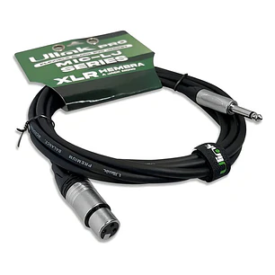 Cable De Audio Xlr Hembra A Jack Mono De 6mts Ul-mic-lj6006