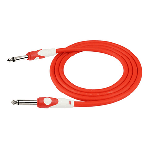 Cable Kirlin Para Instrumento 3 Mts Profesional, Lgi-201 Red