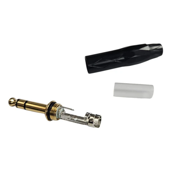 Conector Plug Jack Stereo Trs Estereo Metalico 3