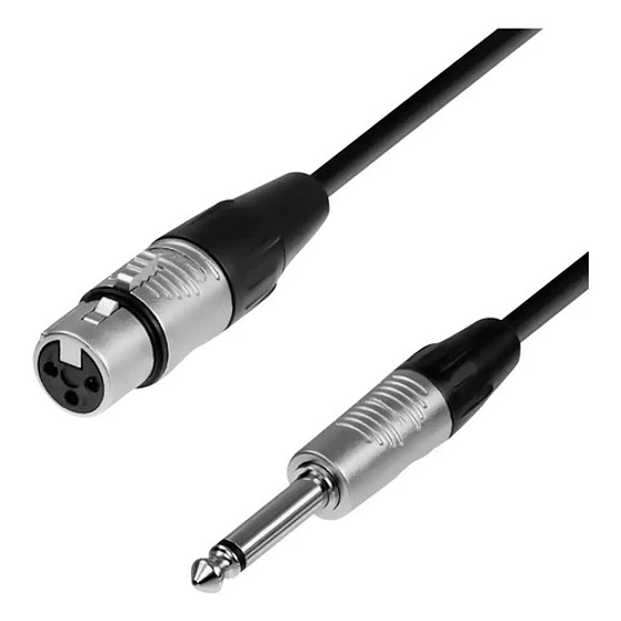 Cable De Audio Xlr Hembra A Jack Mono De 6mts Ul-mic-lj6006 1