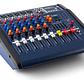 Power Mixer Consola Sonido Ampificada 6 Canales Mavi Ct-6 - Miniatura 3
