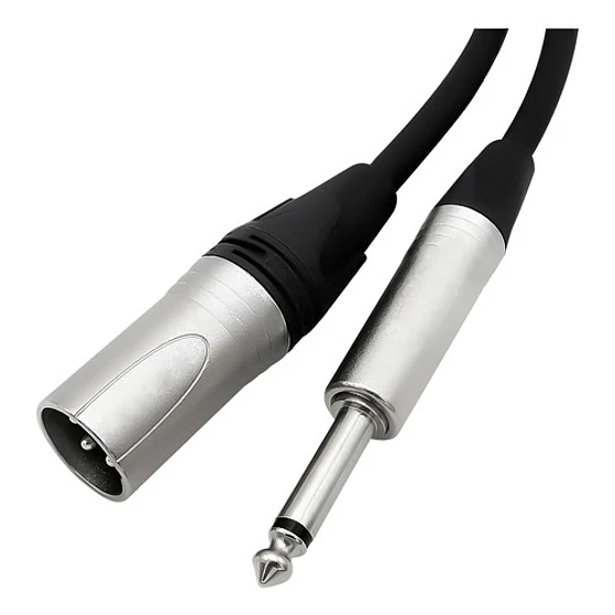 Cable De Audio Xlr Macho A Jack Mono De 6 Mts Ul-mic-xj4006 1