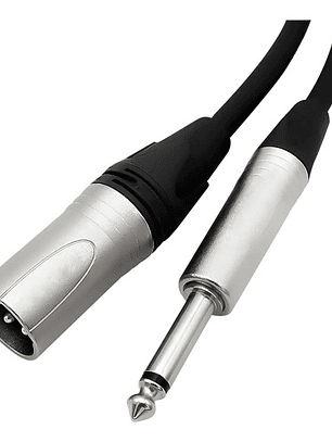 Cable De Audio Xlr Macho A Jack Mono De 6 Mts Ul-mic-xj4006