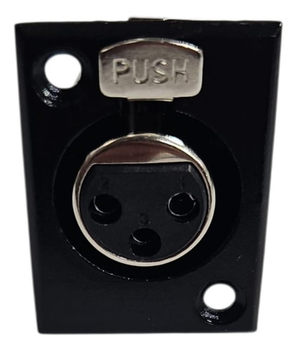 Conector Xlr / Canon Hembra Chasis Cb Ja155bk 1