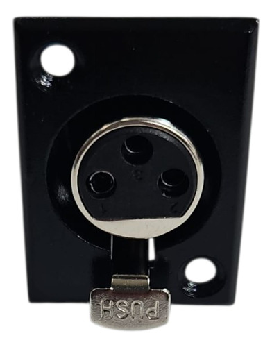 Conector Xlr / Canon Hembra Chasis Cb Ja155bk 2