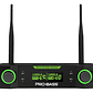 Micrófono Inalámbrico Doble Probass Uf 224 Multi Frec. Negro - Miniatura 5
