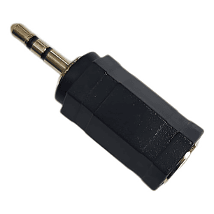 Adaptador Copla Plug Jack 3.5 Stereo A Plug Jack 2.5 Stereo