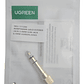Adaptador Ugreen De 6,5 M Macho A 3,5 M Hembra, Color Dorado - Miniatura 2