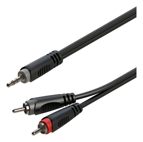 Cable Profesional De Audio Roxtone 3.5mm Stereo Plug-2 Rca 1