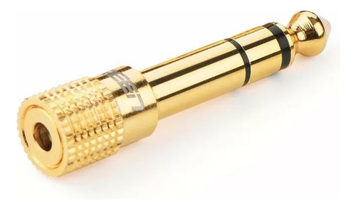 Adaptador Ugreen De 6,5 M Macho A 3,5 M Hembra, Color Dorado 1