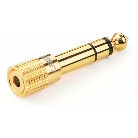 Adaptador Ugreen De 6,5 M Macho A 3,5 M Hembra, Color Dorado 1