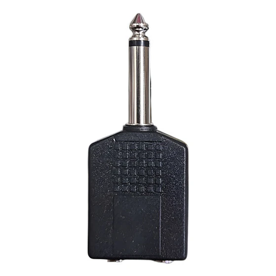 Adaptador Audio Copla Plugjack 6.3 A 2 Jack Hembra 6.3 Ad164 1