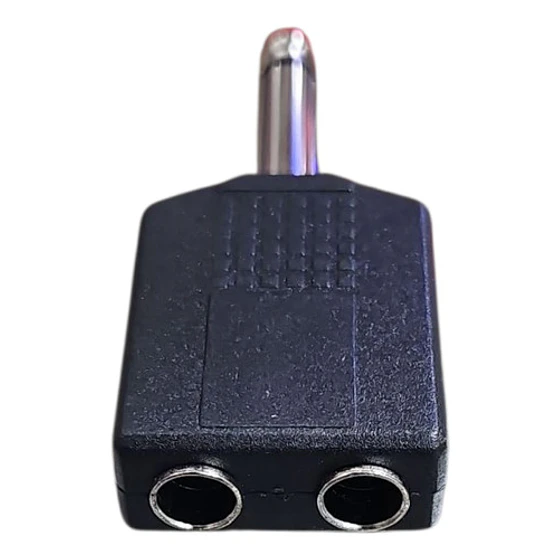 Adaptador Audio Copla Plugjack 6.3 A 2 Jack Hembra 6.3 Ad164 2