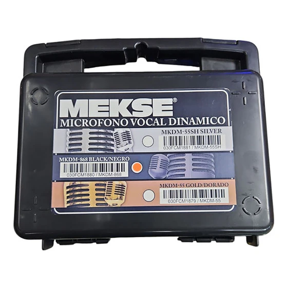 Microfono Dinamico Vocal Retro Vintage Mekse 3