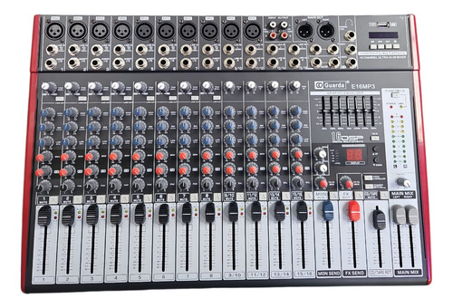 Guarda Mixer E16mp3 Mezcladora Dj 220v 3