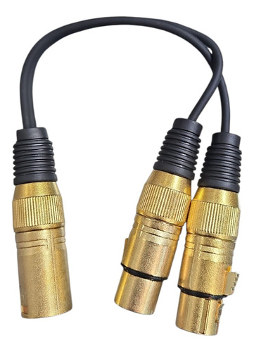 Cable Y Canon Xlr Macho A 2 Xlr Hembra 2