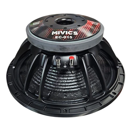 Parlante 15 Pulgadas 1600 W Mivic Negro 2