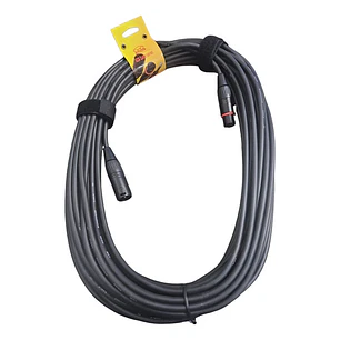 Cable De Microfono Xlr 20 Mt Balanceado Superlux Cfm20fm