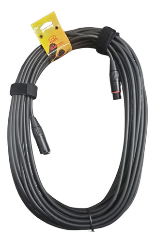 Cable De Microfono Xlr 20 Mt Balanceado Superlux Cfm20fm 3