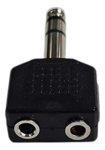 Adaptador Copla Audio 3.5 Mm A Plug Jack 6.3 Mm Estereo 1