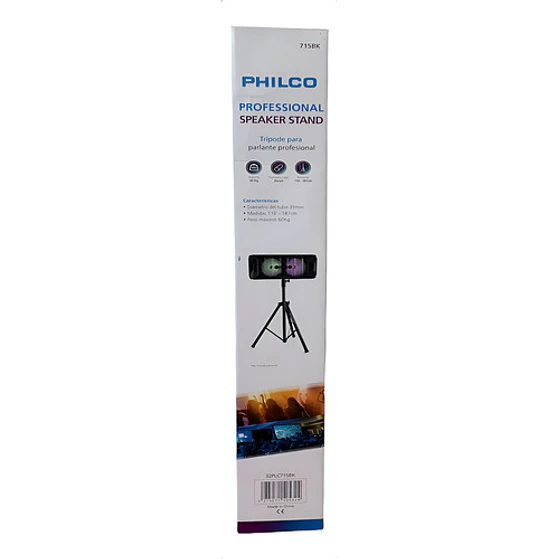 Soporte Atril De Parlante Philco Soporta Hasta 60 Kg 1