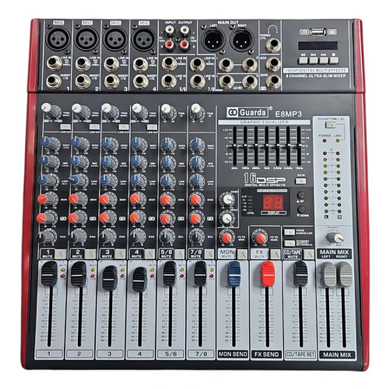 Guarda Mixer E8mp3 Mezcladora Para Dj 2