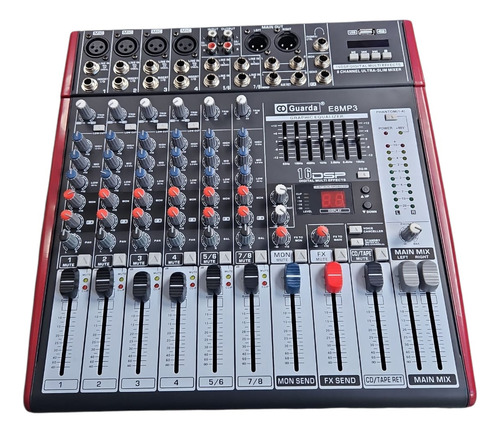 Guarda Mixer E8mp3 Mezcladora Para Dj 3