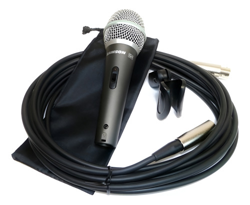 Microfono Samson Q4 Profesional Dinamico Color Negro 1