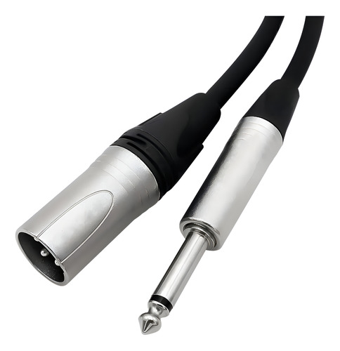 Cable De Audio Xlr Macho A Jack Mono De 6 Mts Ul-mic-xj4006 1