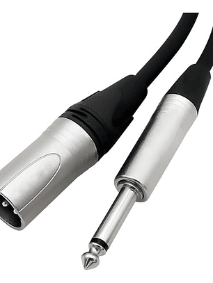 Cable De Audio Xlr Macho A Jack Mono De 6 Mts Ul-mic-xj4006