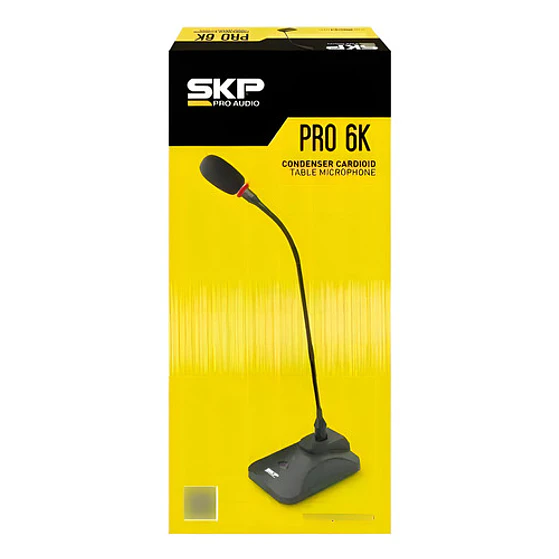 Micrófono Skp Pro Pro-6k Negro Cuello De Ganso 1