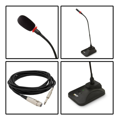 Micrófono Skp Pro Pro-6k Negro Cuello De Ganso 5