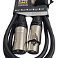 Units_per_packcable Xlr De 1 Xlr Macho A 1 Xlr Hembra Stagelab Xlr-dmx-1.5m Negro De 1.5m - Miniatura 3