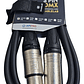 Units_per_packcable Xlr De 1 Xlr Macho A 1 Xlr Hembra Stagelab Xlr-dmx-1.5m Negro De 1.5m - Miniatura 5
