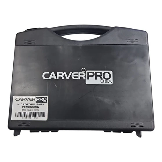 Microfono Para Bateria O Percusion Carver Pro Cjch-1900 Negro 5