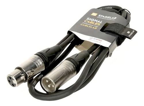 Units_per_packcable Xlr De 1 Xlr Macho A 1 Xlr Hembra Stagelab Xlr-dmx-1.5m Negro De 1.5m 1