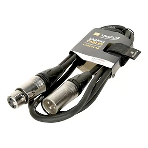 Units_per_packcable Xlr De 1 Xlr Macho A 1 Xlr Hembra Stagelab Xlr-dmx-1.5m Negro De 1.5m