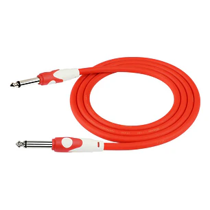 Cable Kirlin Para Instrumento 3 Mts Profesional, Lgi-201 Red