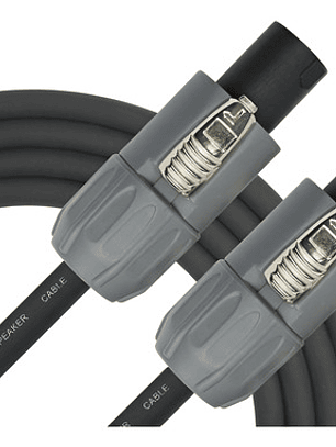 Cable De Parlante Speakon Speakon 15 Mt Kirlin Sbc-167k