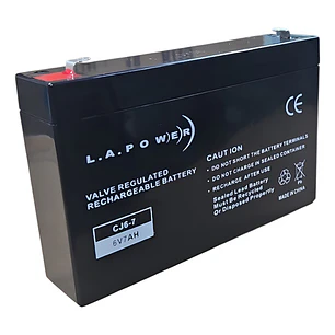Bateria 6 V 7 Ah Recargable Cj6-7 La Power
