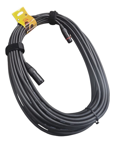 Cable De Microfono Xlr 20 Mt Balanceado Superlux Cfm20fm 2