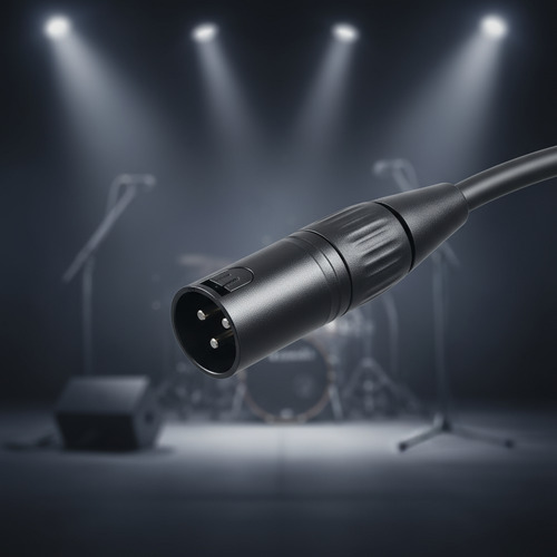 Cable De Microfono Xlr 20 Mt Balanceado Superlux Cfm20fm 4