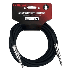 Cable De Instrumento Plug Plug 6 Mt Kirlin