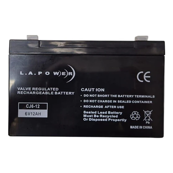 Bateria Recargable 6 V 12 Ah La Power Cj6-12 2