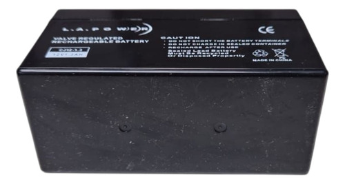 Bateria Recargable 6 V 12 Ah La Power Cj6-12 6